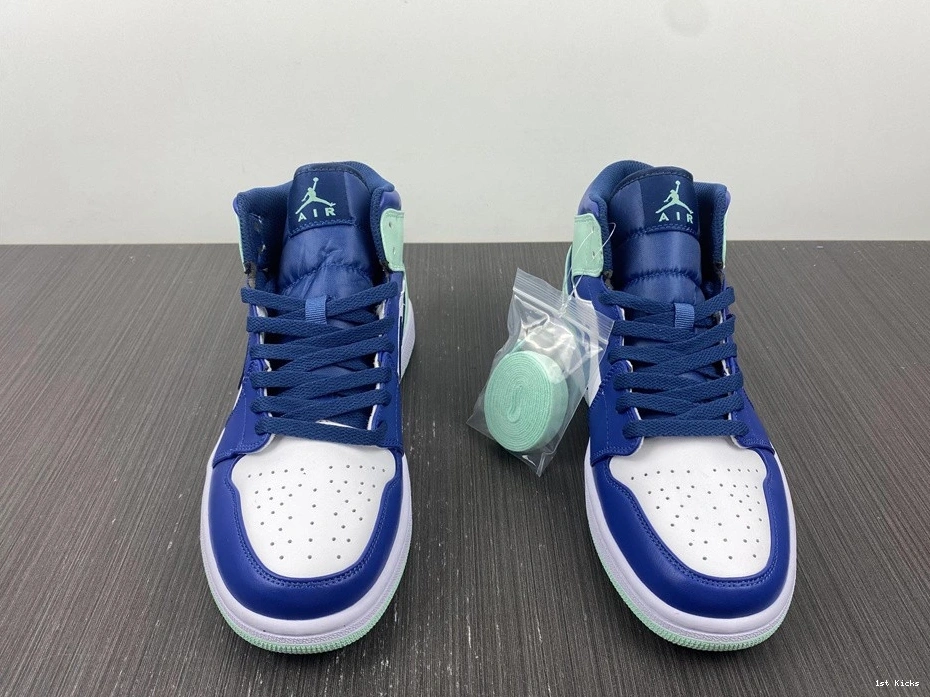 Jordan - Mid 1 Mystic Foam 554724-413 Navy Mint 0325